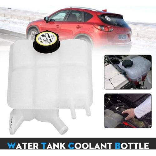 Car Coolant Tank Recovery Reservoir Radiator with Cap for 2004-2012 Mazda 3