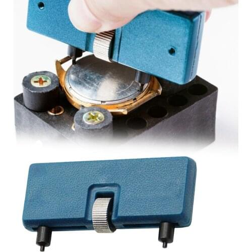 Watch Case Opener Easy to Operation Solid ABS Rectangle Watch Back Cover Opener for Repair Remove Battery Changer Meter Opener