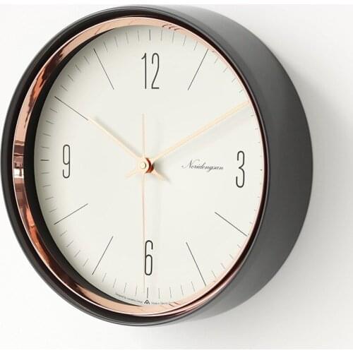 Nordic Digital Alarm Clock Wall Hanging Fashion Wall Clock Modern Design Luxury Living Room Personality Silent House Decors