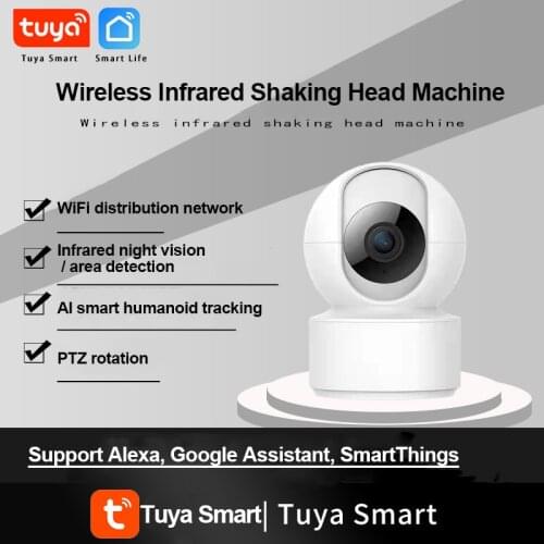 NABAS 1080P Mini Indoor Wireless Security Wifi IP Camera Home CCTV Surveillance Tuya Smart Camera Auto Tracking Night Vision
