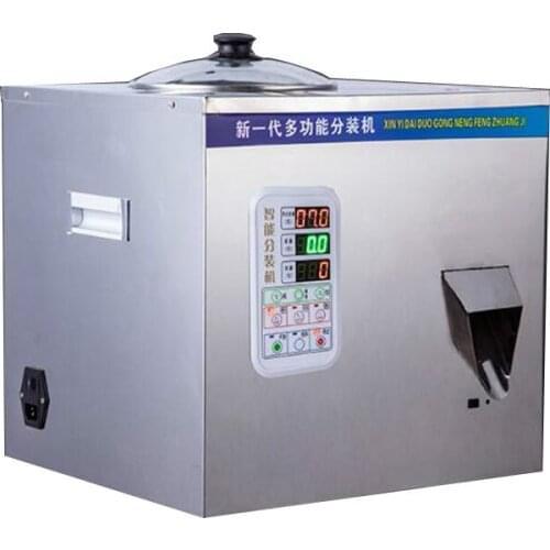 Small Spiral Path Packing Machine Granular Powder Coffee Four Multigrain Automatic Multi-functional Weighing Filling Machine