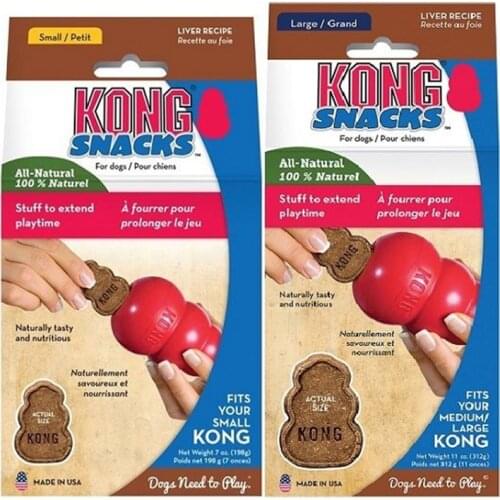KONG Stuff'N Liver Snacks Crunchy Dog Treats
