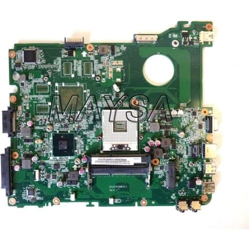 High quality MBNCA06001 DA0ZRCMB6C1 HM55 PGA989 DDR3 Main board Fit for ACER E732 E732Z Motherboard 100% Fully Tested