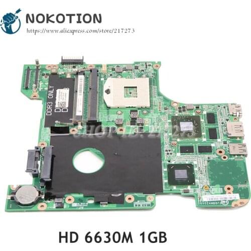 NOKOTION Mainboard for Dell inspiron 14R N4110 DAV02AMB8F1 CN-00FR3M 00FR3M Laptop Motherboard HM67 HD6630M
