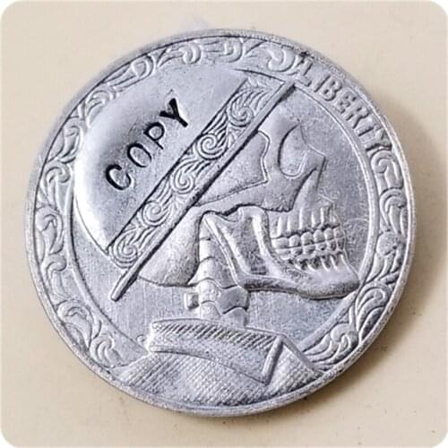 Hobo Nickel Coin_Type #37 BUFFALO NICKEL COIN COPY FREE SHIPPING