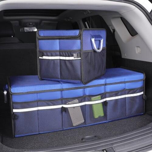 Car Trunk Organizer Storage Box Stowing Tidying Folding Storage Bag In-car Home Multi-function Tail Box Storage Box Supplies