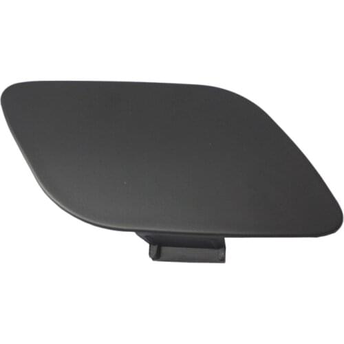 Front Bumper Tow Hook Eye Cover for BMW E92 E93 3-Series 2006-2009 328I 335I 51117187956(Black Unpainte)