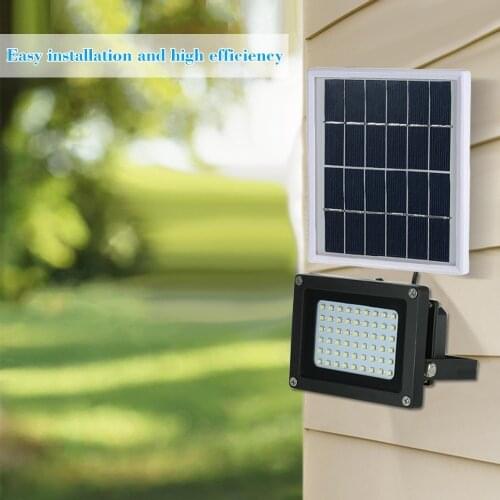 Solar Powered Floodlight LED Solar Lights IP65 Waterproof Outdoor Security Lights for Home, Garden, Lawn Drop shipping