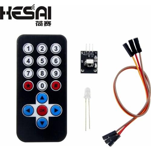 Smart Electronics Infrared IR Wireless Remote Control Module Kits HX1838 for arduino Diy Kit
