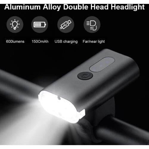 Bicycle Light USB Charging LED Cycling Lights Waterproof MTB Bike Front Lamp Headlight Aluminum Ultralight Flashlight Bike Light