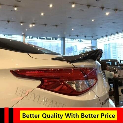 Fit For Nissan Bluebird LANNIA 2014-2019 ABS / Carbon Fiber Exterior Rear Spoiler Tail Trunk Boot Wing Decoration Car Styling