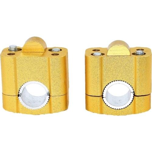1 pair CNC 22mm 28mm Off Motorcycle Bar Clamps Handlebar riser Adapter for 7/8" 1-1/8 Pit Dirt motorbike