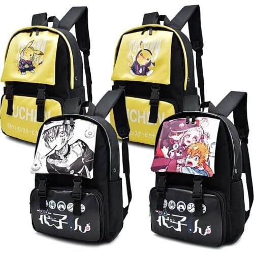 Anime Backpack toy Toilet-Bound Hanako-Kun fasion Bag for Student Backpacks colorful packsack Toy Gift
