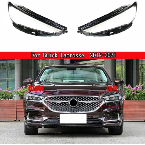 Car Headlight Fog Light Lens Cover Shell Headlamp Lenses Cover Lampshade Glass Lampcover Caps For Buick Lacrosse 2019-2021