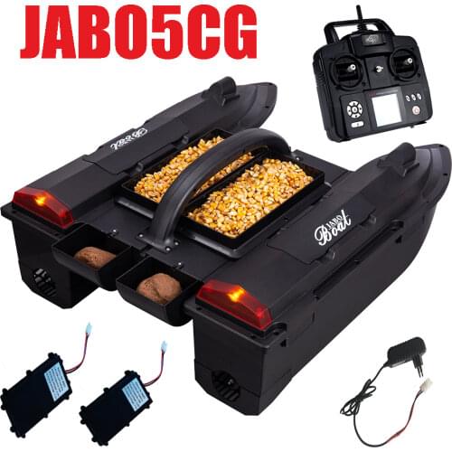 JABO5CG Automatic Navigation Bait Boat Fish Finder GPS Positioning Double 775 Big Motor