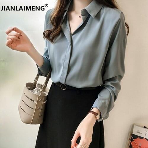JIANLAIMENG Womens Long Shirts