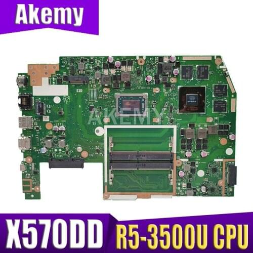 Motherboard For Asus TUF YX570D YX570DD X570D X570DD Laptop motherboard Mainboard R5-3500U CPU GTX1050 GPU