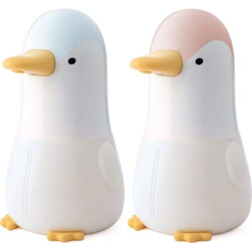 Cute Penguin Automatic Soap Dispenser Touchless Induction Foam Bubble Washing L4MB