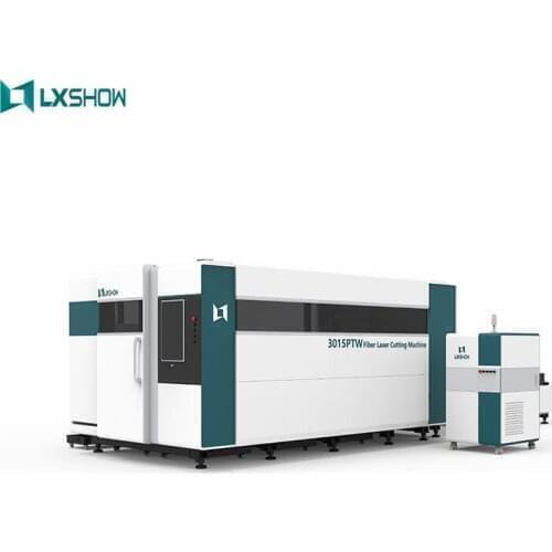 LXSHOW LX3015PTW Multifunctional Closed Fiber Laser Cutting Machine With Rotary 3000w 4000w 6000w 8kw