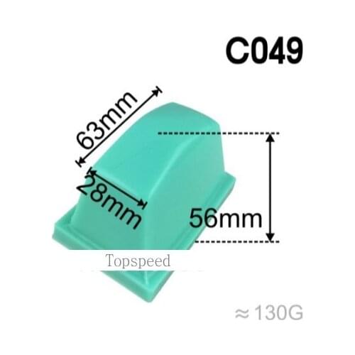 63x28mm silicone rubber pad head for pad printing machine pad printer wooden base