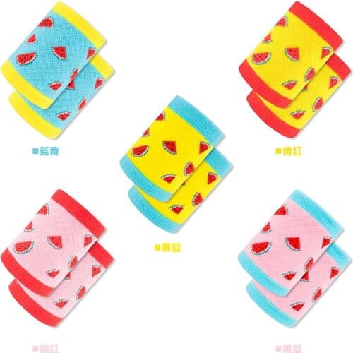 New childrens wristband watermelon ball color wrist sports wrist basketball outdoor sports wrist can be customized