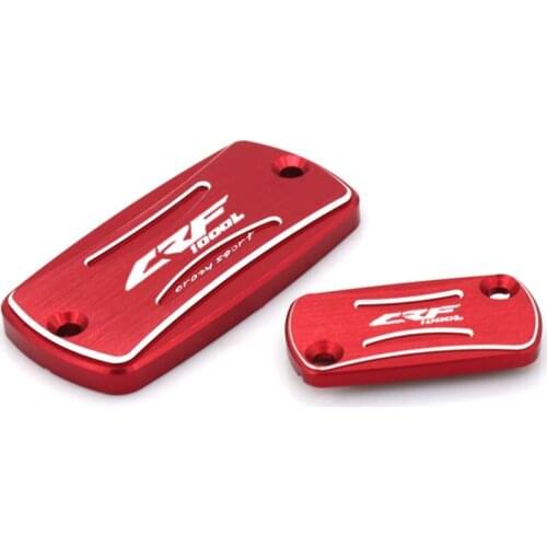 For HONDA CRF1000L CRF1100L CRF 1000L Front Rear Brake Cylinder Fluid Reservoir Cover Cap Motorcycle Accessories