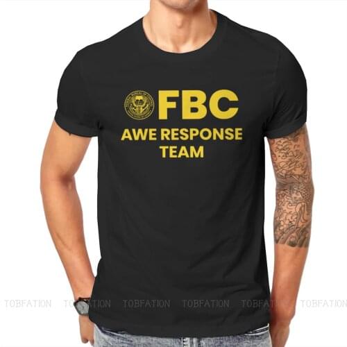 SCP Foundation Fictional Organization TShirt Federal Bureau of Control AWE Response Team Basic T Shirt Homme Men Tee Shirt