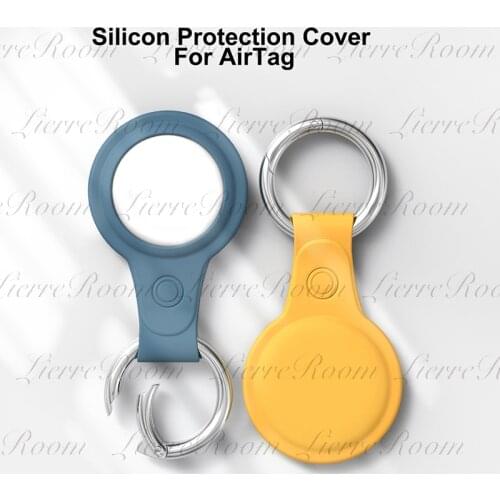 LierreRoom For Apple AirTag Protective Sleeve Airtags Anti-lost Locator Protective Shell Tracking Tpu Protective Sleeve Iphone