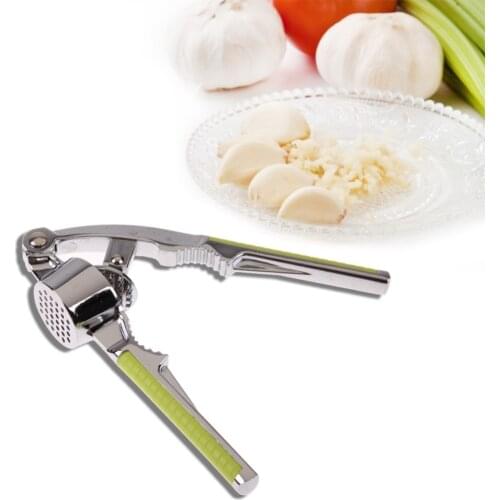 1Pcs Kitchen Gadgets Accessories Garlic Press Cooking Fruit Vegetable Slicer Cutter Tools Descascador Novelty Households