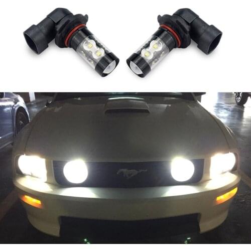 2Pcs 881 880 H27 LED Bulb H8 H11 LED Fog Lights Bulbs for Hyundai Solaris Elantra Sonata Accent Tucson ix35 i20 i40 Car Fog Lamp