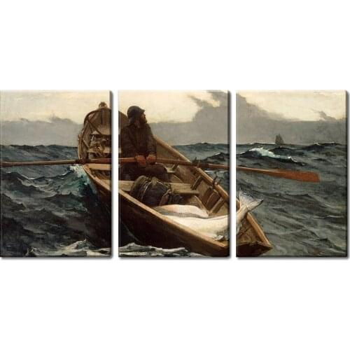 3 Panel World Famous Painting Reproduction on Canvas Wall Art - Dancers by Edgar Degas , Canvas Print Wall Art Drop shipping