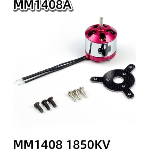 AEORC Brushless Motor ADH100 1408 1850KV 2.0mm Shaft Brushless Outrunner Motor for RC Aircraft Plane Airplane Multi-copter