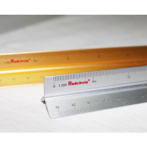 Domestic metal scale high precision aluminum alloy material 30cm ruler