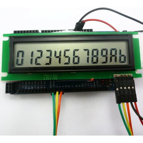 DC 5V 12bit 7Seg SPI LCD Display HT1621 LED Driver LED Module
