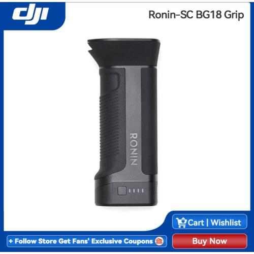 DJI Ronin-SC BG18 Grip A 2450 mAh built-in battery powers the gimbal for up to 11 hours Original