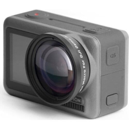 Additional Mirror Lens for DJI Osmo Action Camera Fisheye Lens Macro Lens for DJI OSMO Action Camera Lens Accessories