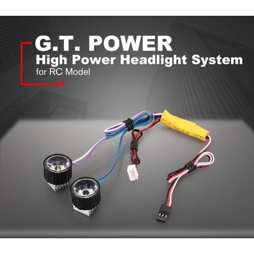High Power System Headlight Super Bright LED Light / Lamp for RC Car RC Crawler Airplane Boat Accessories