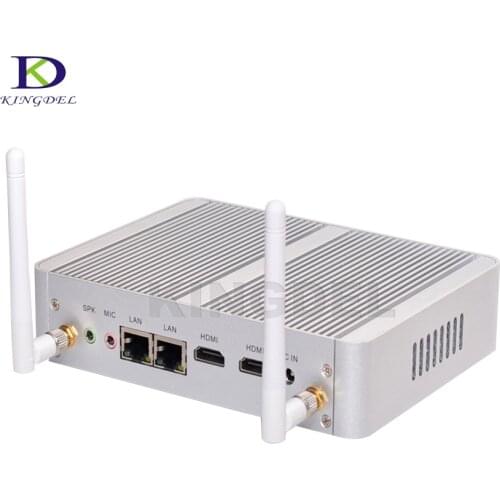 Intel 14nm Quad Core N3150 Processor HTPC Mini Pc N3050 with HDMI VGA 4K HD HDMI,4*USB 3.0,WIFI,Dual lan Mini PC