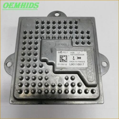 L90116817 S2702000006 BBD FE-7 H06 L1 Used Original OEM Ballast 1Pieces DRL Module LED headlight control unit Car computer