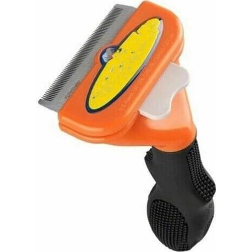 Hot DeShedding Tool Grooming Cats Dogs Brush Rake Comb Long Short Hair Pet Hair Remover Massage Clea