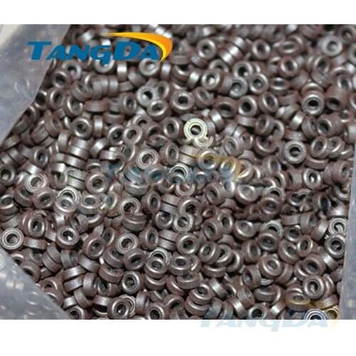 Tangda RH Core soft Ferrite OD*ID*HT 4*2*1.5 mm hollow bead filter Cylindrical Core EMI Anti-interference