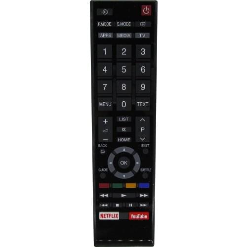 Remote Control For Toshiba 24SL415U 24SL415UM 32SL415U 32SL800A 32L5997 43L5995 43L5997 32RL953B 40S51U LCD LED TV Television