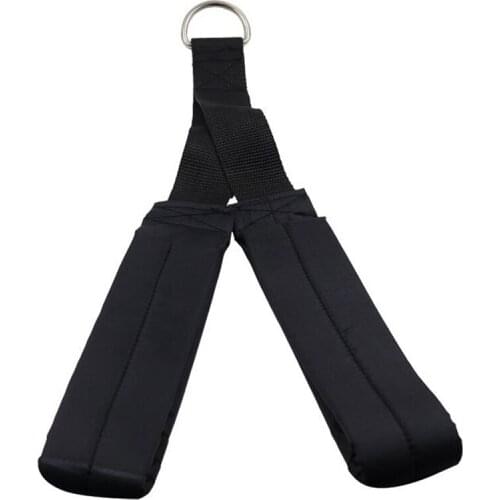 Fitness DIY Pulldown Strap Attachment Cable Machine Pulldown Heavy Duty Coated Rope Training Home Gym Workout Equipment