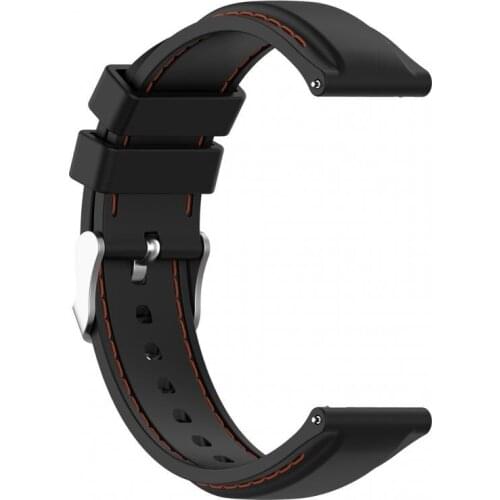 Smart Watch Strap Suitable for Ticwatch Pro3/pro3 Lte Silicone Replacement Strap 22Mm Car Line Strap Watch Accessories