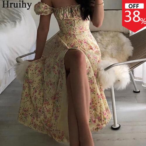 Dress Women Summer Off The Shoulder Print Lace Up Fashion Womens Dress Big Swing Party Club Vintage Long Dress Female Backless