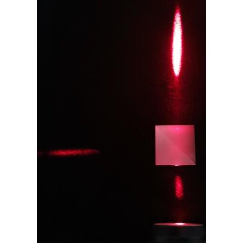 10 * 10 * 10MM Cubic Splitting Prism One-Reflective Nine-Transparent 10 To 90 science decor black prism