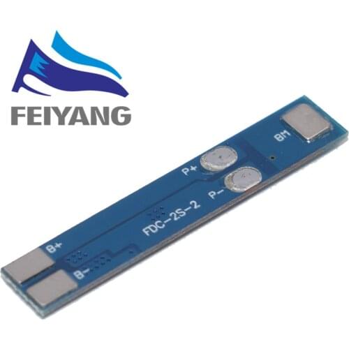 10PCS 2S 3A Li-ion Lithium Battery 7.4v 8.4V 18650 Charger Protection Board bms pcm for li-ion lipo battery cell pack