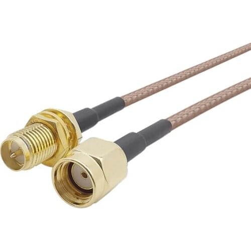 3/6/9 Meter RP SMA Male Plug to RP SMA Female Jack Antenna Wire Connector RF Coaxial Cable RG316 Extension Pigtail Jumper 0-6Ghz