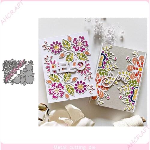 Flowers and Plants Lace Metal Cutting Dies for DIY Scrapbooking Photo Album Decorative Embossing Paper Card Crafts Die 2021