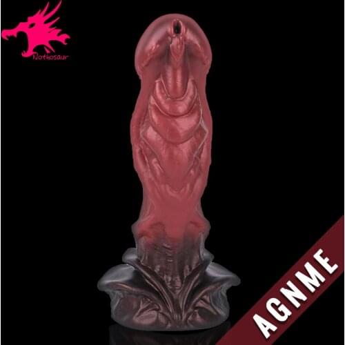 Nothosaur Dildo Realistic Anal Plug Animal Dildo Sex Toys For Women Men Huge Soft Dick Vagina Prostate Stimulate Adults Games 18